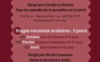Atelier d'improvisation théâtrale pour les enfants avec Coralie Le Fresne - Studio 20 - Aiacciu