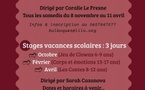 Atelier d'improvisation théâtrale pour les enfants avec Coralie Le Fresne - Studio 20 - Aiacciu