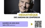 Le rendez-vous littéraire du mois : "Jean d'Ormesson dans le cadre du centenaire de sa naissance" animé par Raphaël Lahlou - Médiathèque des Jardins de l’Empereur - Aiacciu