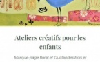 Ateliers créatifs pour les enfants : Guirlandes bois et perles avec Martine Sanches - Parc de Saleccia - L'Isula
