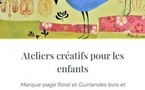 Ateliers créatifs pour les enfants : Guirlandes bois et perles avec Martine Sanches - Parc de Saleccia - L'Isula
