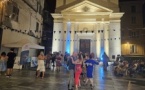 Danse: "Milonga di notte" / initiations, démonstrations avec Milonga Mi Corazon - Parvis de l'église Saint Roch - Bastia