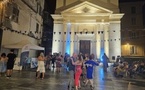 Danse: "Milonga di notte" / initiations, démonstrations avec Milonga Mi Corazon - Parvis de l'église Saint Roch - Bastia