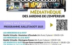 Réalité virtuelle "Simulateur d'escalade" - Médiathèque des Jardins de l’Empereur - Aiacciu