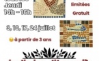 Atelier "mosaïque antique" pour enfants - Musée d’archéologie de la Corse - Sartè