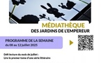 Visite guidée de la chapelle impériale et de la bibliothèque patrimoniale assurée par Julie Baltzer proposée par la Médiathèque des Jardins de l’Empereur - Aiacciu