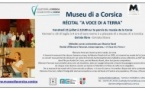 Récital "A Voce di a Terra" avec Éléonore Pancrazi - Parvis du Musée de la Corse - Corti