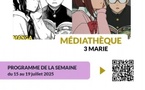 Partir en livre / "Ciné Pop Corn !"  - Médiathèque des 3 Marie - Aiacciu