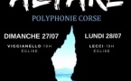 Concert du groupe Altare - Église de Lecci