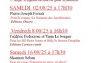 Rencontre et dédicace avec Christine Bretonnier et Isabelle Rachel Casta autour de leur essai :"Jean Giono, un désir monstre au-delà de toutes les transgressions"- Librairie Alma - Bastia 