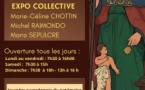 Exposition collective des artistes : Marie-Céline Chottin, Michel Raimondo et Mario Sépulcre - Eglise Saint Roch - Aiacciu