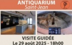 Visite guidée de l'Antiquarium du baptistère de Saint Jean par Philippe Perfettini, animateur du Patrimoine - Aiacciu