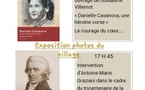 Présentation du dernier ouvrage de Guillaume Villemot : "Danielle Casanova, une héroïne corse" suivie d'une intervention d'Antoine-Marie Graziani dans le cadre du tricentenaire de la naissance de Pasquale Paoli - Salle du conseil - Casaglione