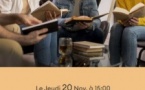Club de lecture avec Yassi Nasseri - Bâtiment des îles soeurs - Bunifaziu