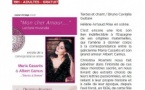 Lecture musicale "Mon cher amour..." avec Christina Rosmini - Médiathèque B620 - Biguglia