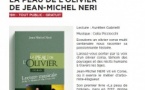 Lecture musicale "La peau de l’olivier" de Jean-Michel Neri - Médiathèque B620 - Biguglia