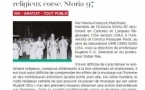 Conférence de Pierre-François Marchiani "La place du chant dans le sentiment religieux corse"- Médiathèque B620 - Biguglia