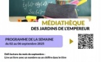 Les cinés de la rentrée - Médiathèque des Jardins de l’Empereur - Aiacciu