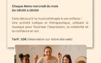Atelier de musicothérapie en groupe pour enfants - Café culturel "Tourner-les-pages" - Aiacciu
