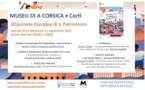 Ghjurnate Europee di u Patrimoniu - Musée de la Corse - Corti