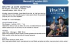 Ciné-goûter / Projection du film "Macpat le chat chanteur" précédée de 3 court-métrages : "Le chat dans le sac", "Le chat" et "Erwin" - Cinémathèque de Corse - Portivechju