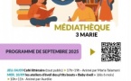 Café littéraire  animé par Maria Talamoni  - Médiathèque des 3 Marie - Aiacciu