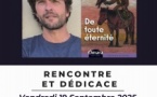 Rencontre / dédicace avec l'auteur François Cucchi autour de son livre  « De toute éternité » - Médiathèque L'Arghja - Santa Lucia di Portivechju