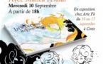 Vernissage / dédicaces avec Mattea Peraldi autour de son nouveau roman graphique "Le Cœur de Cristal de l'Enfant Soleil" - Boutique Arte Fà - Corti 