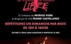 Atelier de chant : "Le Choeur du Chant Libre d’Ajaccio" à l'initiative de Patrick Fiori et dirigé par le chef Frank Castellano - Aiacciu