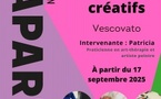 Atelier "Arts-créatifs" adultes proposé par l'association l'Aparté - Ancienne école d'Arena - U Viscuvatu 