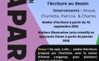 Atelier d'écriture proposé par l'association l'Aparté (Phase 1) : De l'écriture à la scène, de l'écriture au dessin - Médiathèque - I Fulelli