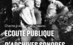 37èmes Rencontres de Chants Polyphoniques de Calvi / Séance d’écoute publique d’archives sonores - Cathédrale - Calvi