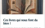 "Ces livres qui nous font du bien !" avec Marie-Ange - Café culturel "Tourner-les-pages" - Aiacciu