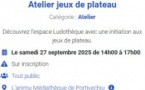 Atelier jeux de plateau - Médiathèque l'Animu - Portivechju