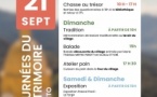 Journées Européennes du Patriomoine / Conférence, atelier, exposition, chasse au trésor... - Ulmetu