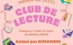 Club de lecture animé par Kimamori - Mairie - Lecci