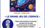 Atelier Familles "Le grand jeu de l'Espace" - Centre Social Cardellu - Calvi 