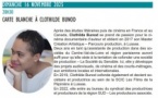 Carte blanche à Clothilde Bunod - Cinémathèque de Corse - Portivechju
