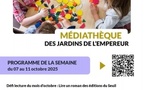 Atelier théâtre jeunesse - Médiathèque des Jardins de l’Empereur - Aiacciu