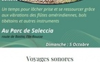 Voyages sonores avec Vincent Voegtlin sonothérapeute et musicien - Parc de Saleccia - L'Isula