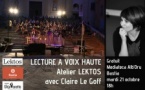 Lecture à voix haute avec l’association Lektos - Médiathèque Barberine Duriani - Bastia