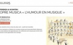 Conférence Scopre Musica "L’humour en musique" avec par Emmanuelle Mariini  - Médiathèque Barberine Duriani - Bastia