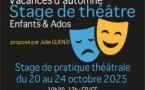 Stage de théâtre des Vacances d’automne (Enfants et ados) avec la comédienne Julie Guenzi - Spaziu Culturale Natale Rochiccioli - Carghjese