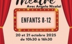 Stage de théâtre enfant animé par Angela Nicolaï - Salle de danse à côté du théâtre - Prupià
