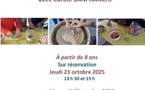 Ateliers de poterie (jeune public) animés par Carole Lanfranchi - Museu di l'archiulugia di a Corsica - Sartè