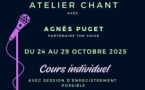 Atelier de chant avec Agnès Puget partenaire the Voice - Passioni Associu - Aiacciu