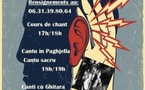 Scola di cantu Venachese : Cours de chant / Cantu in Paghjella è Cantu sacru / Canti cù Ghitara - Mairie - Venacu 