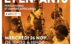 Atelier percussions et danses africaines pour les parents et enfants - Centre social des Salines - Aiacciu 