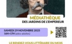 Rendez-vous littéraire autour de Gustave Flaubert, avec une conférence animée par Raphael Lahlou - Médiathèque des Jardins de l’Empereur - Aiacciu