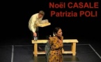 Spectacle "Vie de Jean Nicoli" avec Patrizia Poli et Noël Casale - Maison des Quartiers Sud - Bastia 